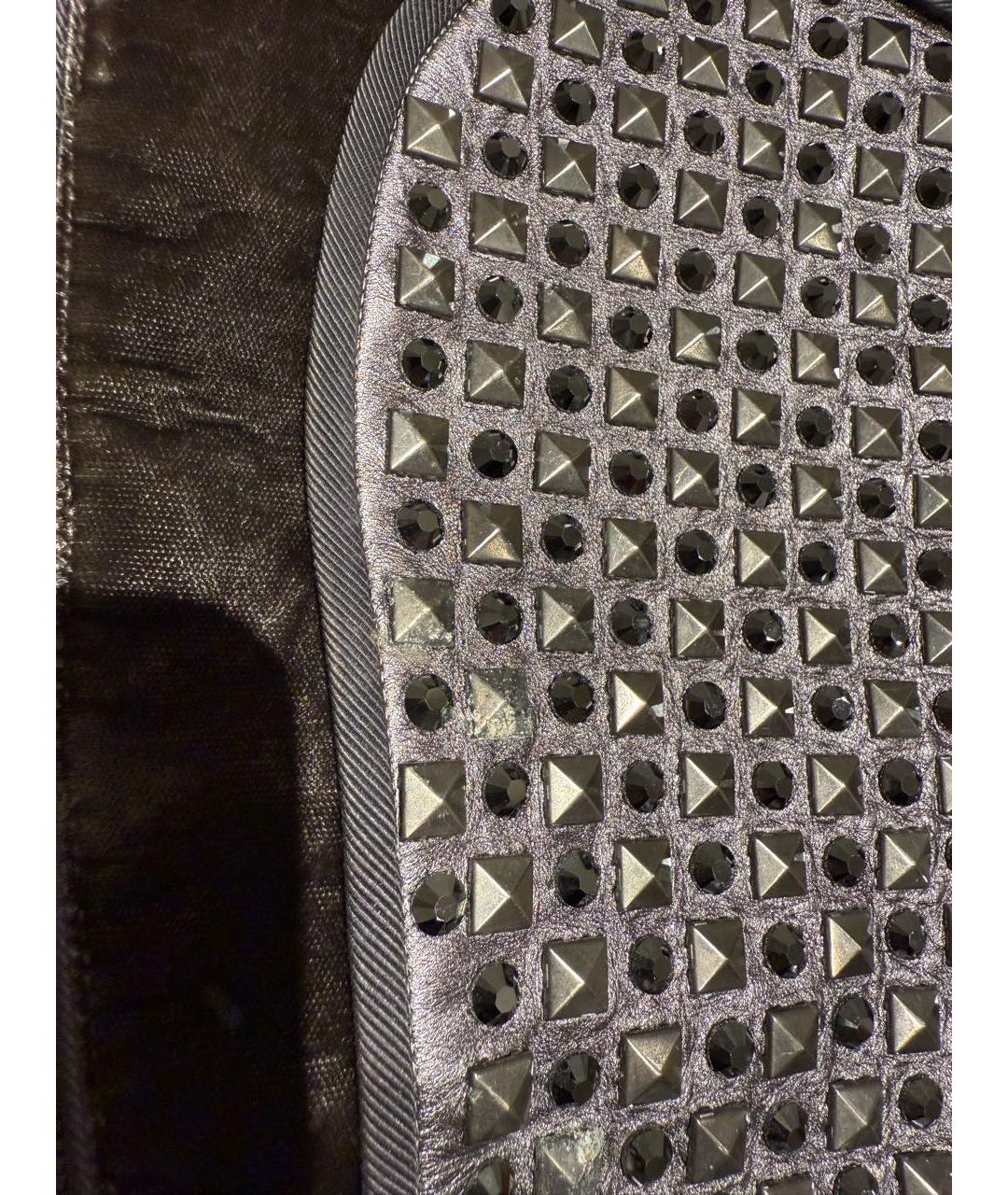 DOLCE&GABBANA Антрацитовые ботфорты, фото 4