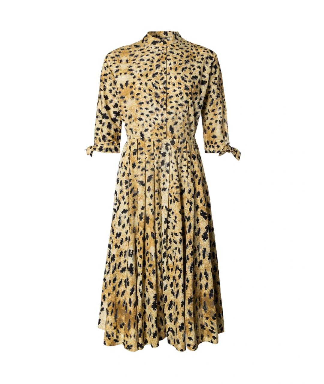 PRADA Мульти хлопковое повседневное платье, фото 4