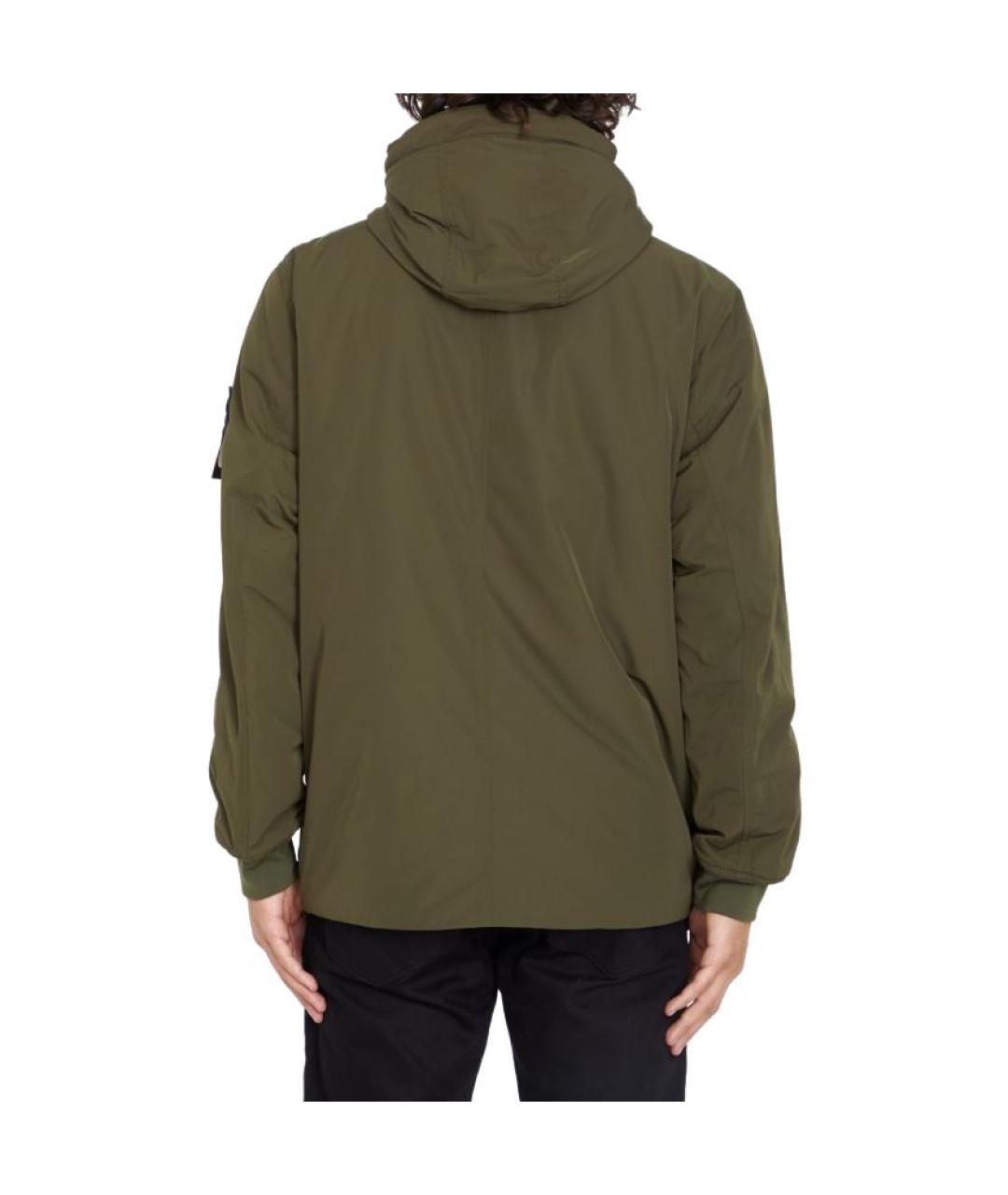 STONE ISLAND Зеленая куртка, фото 3