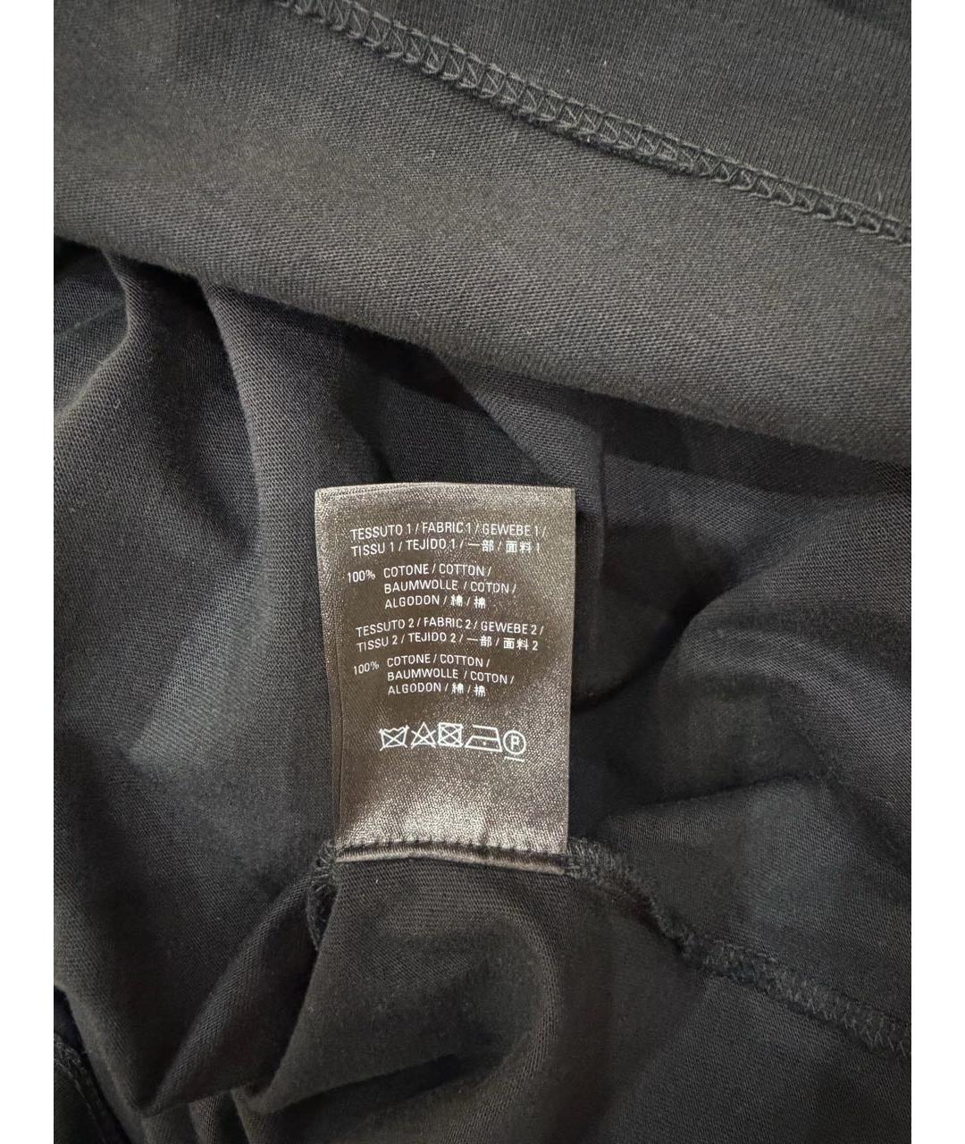 BALENCIAGA Черный хлопковый джемпер / свитер, фото 6