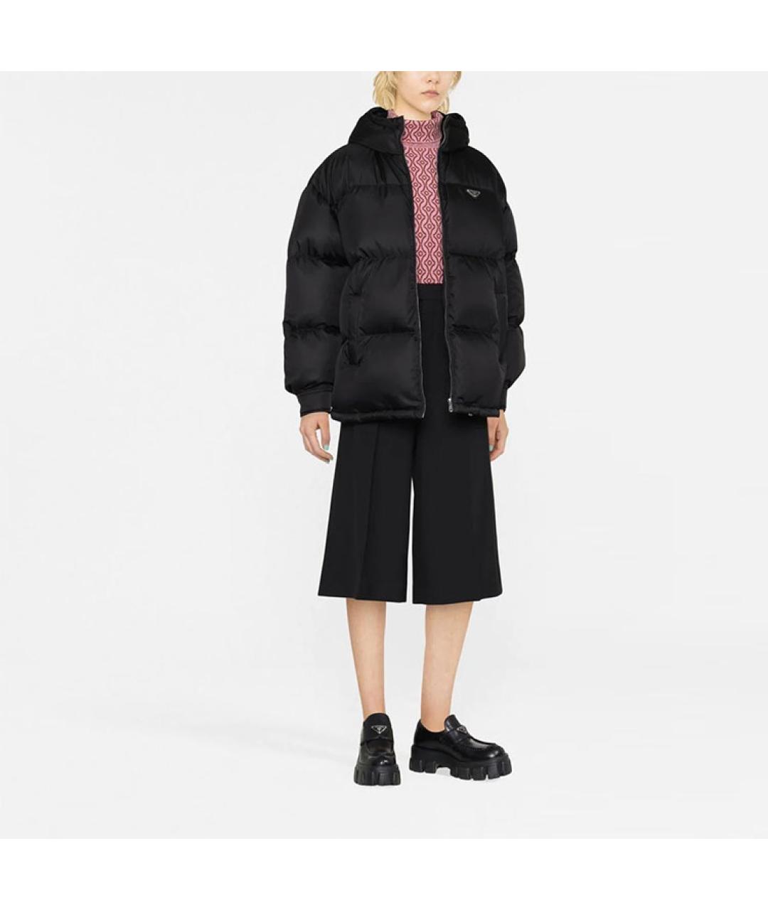PRADA Черный пуховик, фото 2