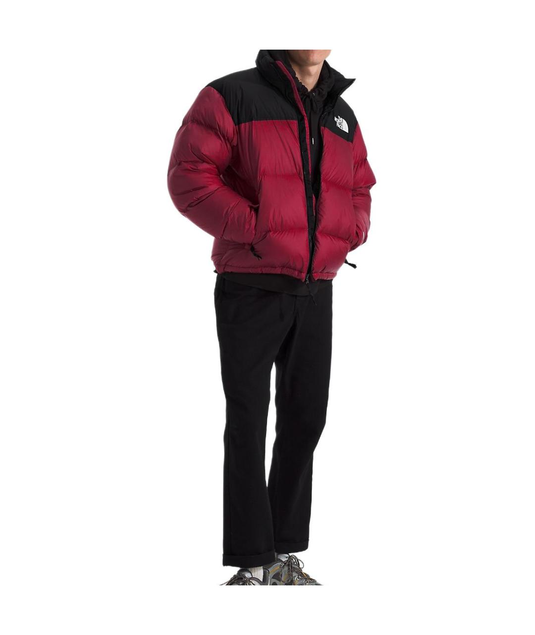 THE NORTH FACE Красный пуховик, фото 3