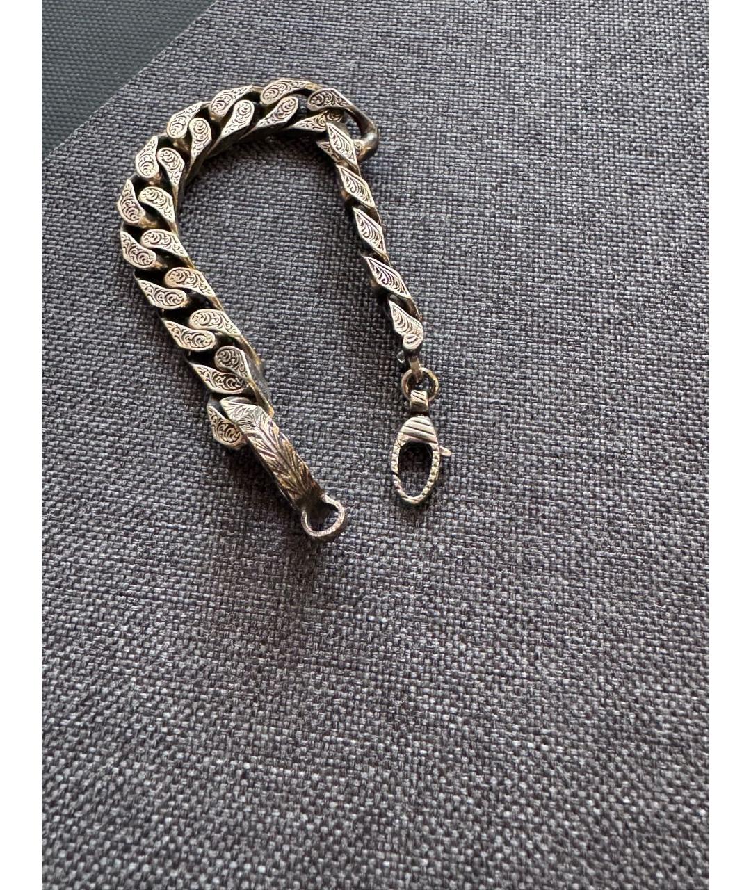 GUCCI Серебрянный серебряный браслет, фото 5