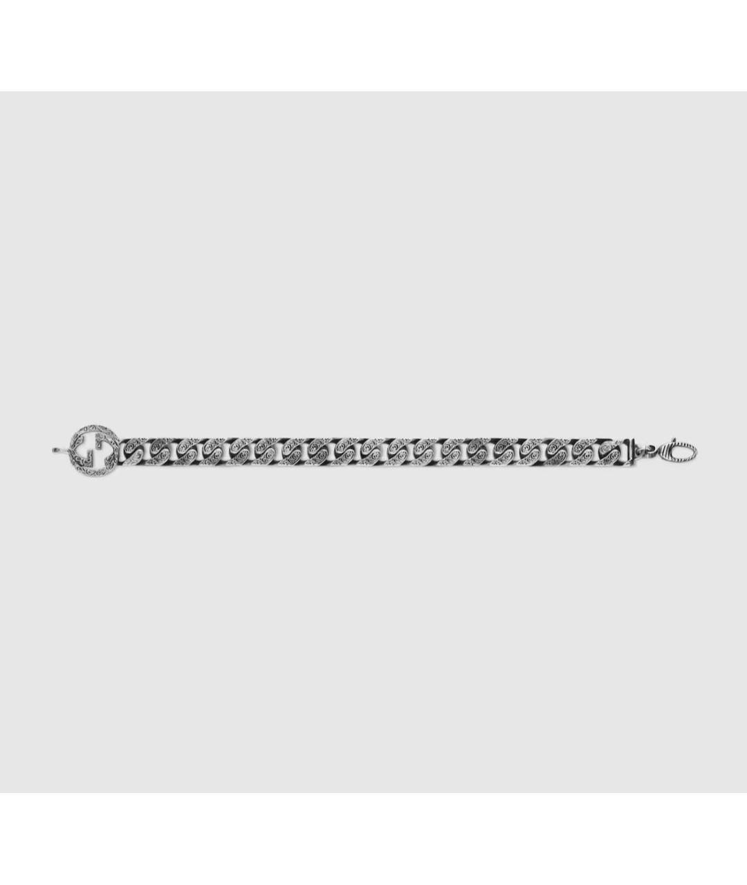 GUCCI Серебрянный серебряный браслет, фото 2