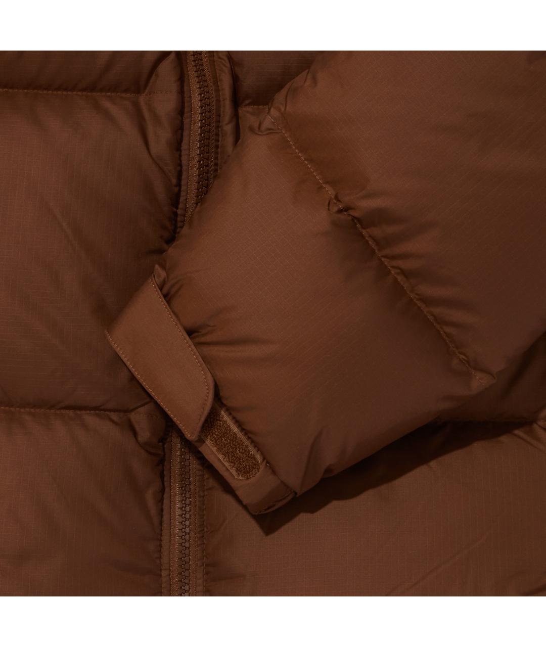 THE NORTH FACE Коричневый пуховик, фото 3