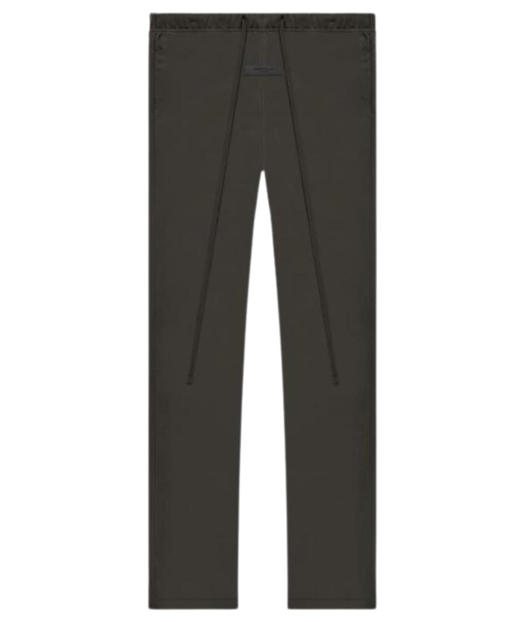 FEAR OF GOD ESSENTIALS Черные прямые брюки, фото 1