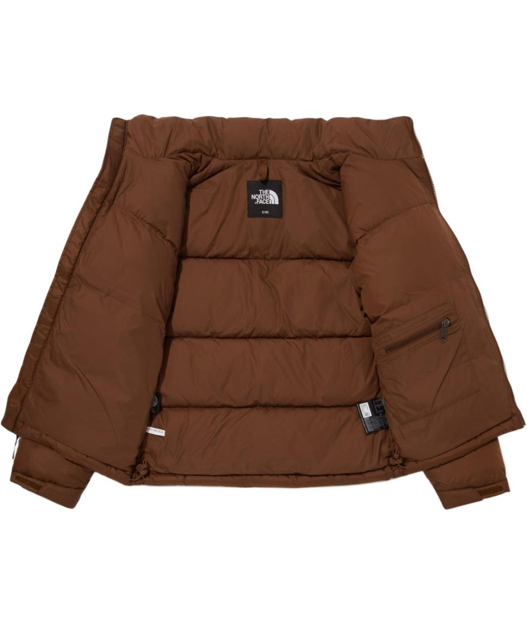 THE NORTH FACE Коричневый пуховик, фото 3