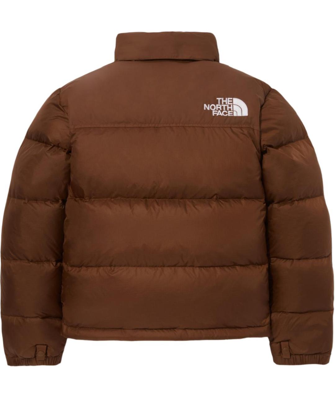 THE NORTH FACE Коричневый пуховик, фото 2