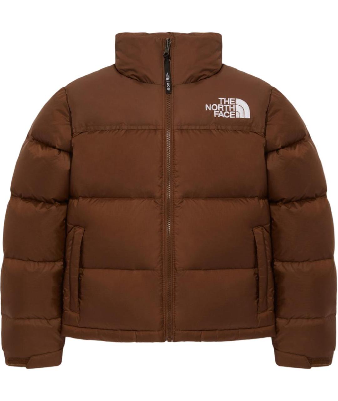 THE NORTH FACE Коричневый пуховик, фото 1