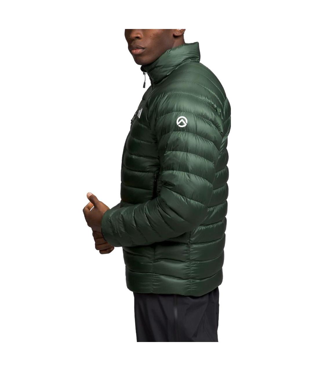 THE NORTH FACE Зеленый полиамидовый пуховик, фото 5