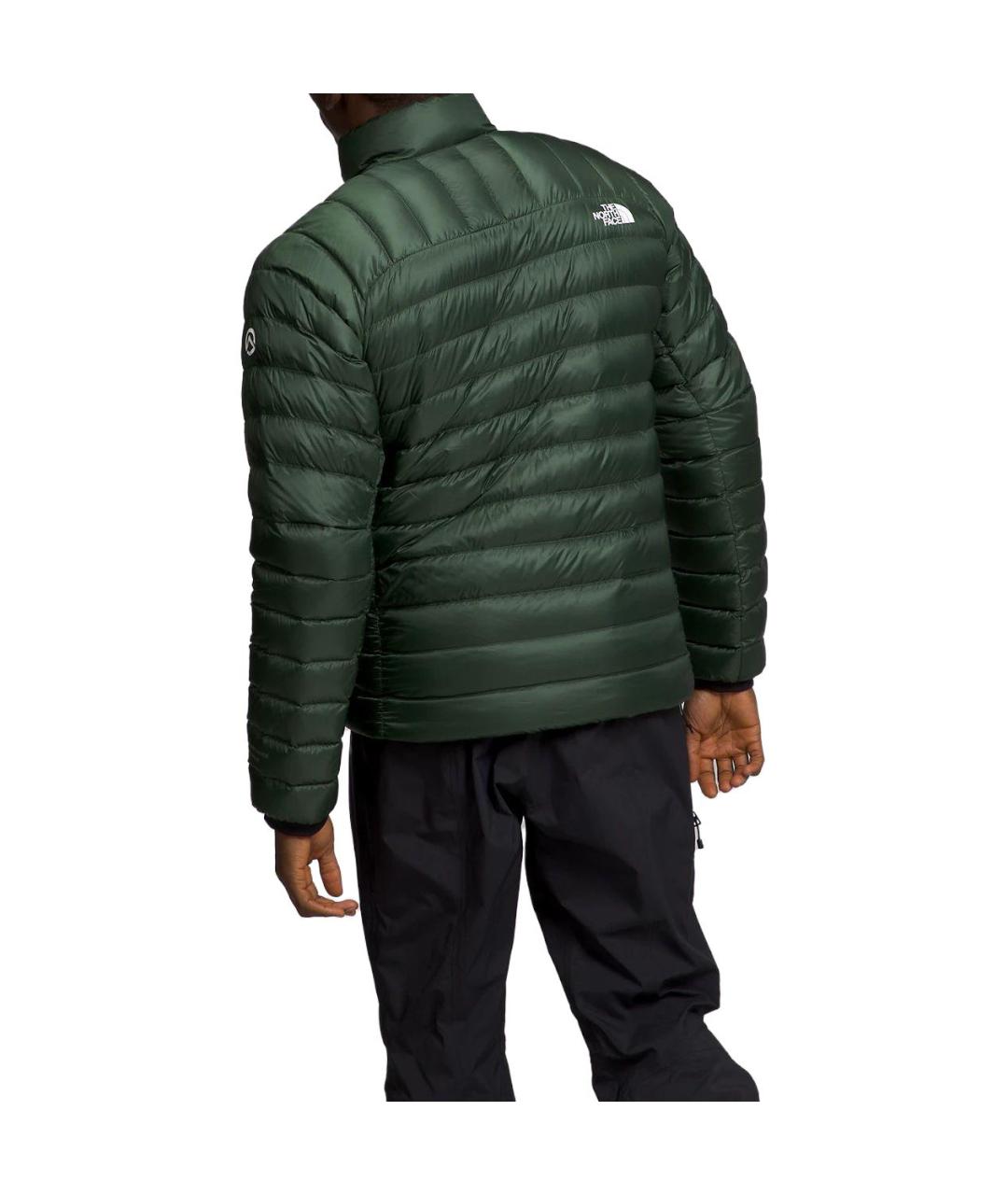 THE NORTH FACE Зеленый полиамидовый пуховик, фото 3