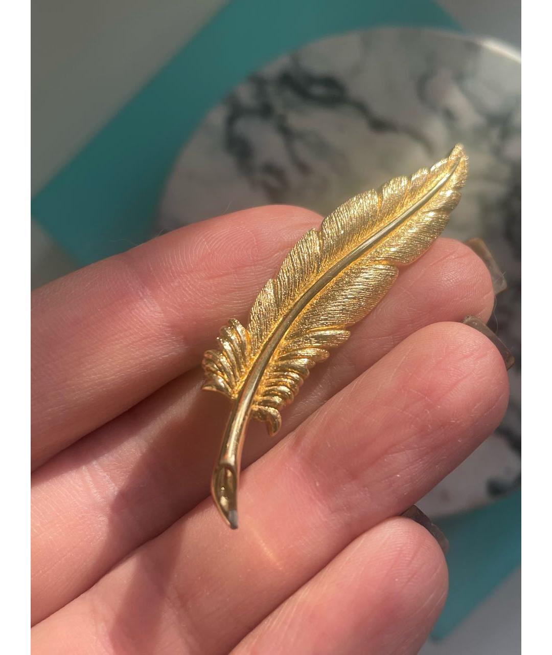MONET Золотая позолоченная булавка / брошь, фото 2