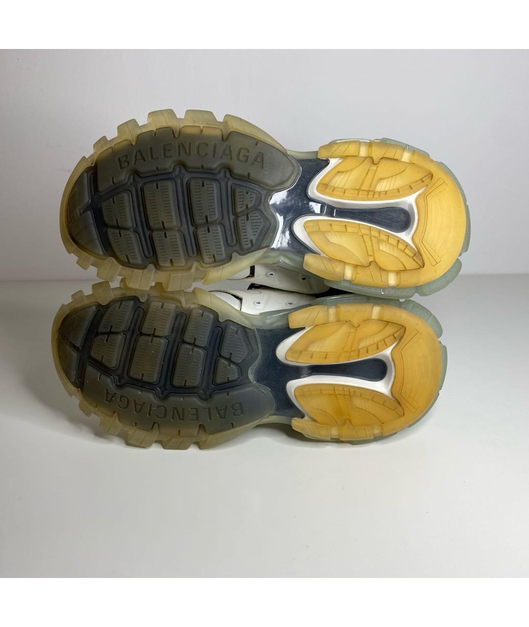 BALENCIAGA Мульти низкие кроссовки / кеды из искусственной кожи, фото 5