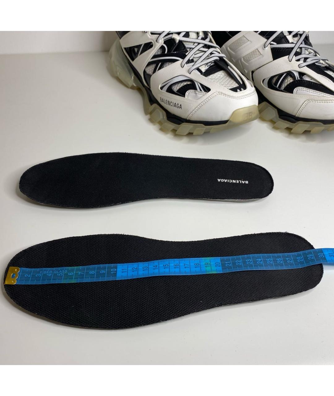 BALENCIAGA Мульти низкие кроссовки / кеды из искусственной кожи, фото 6