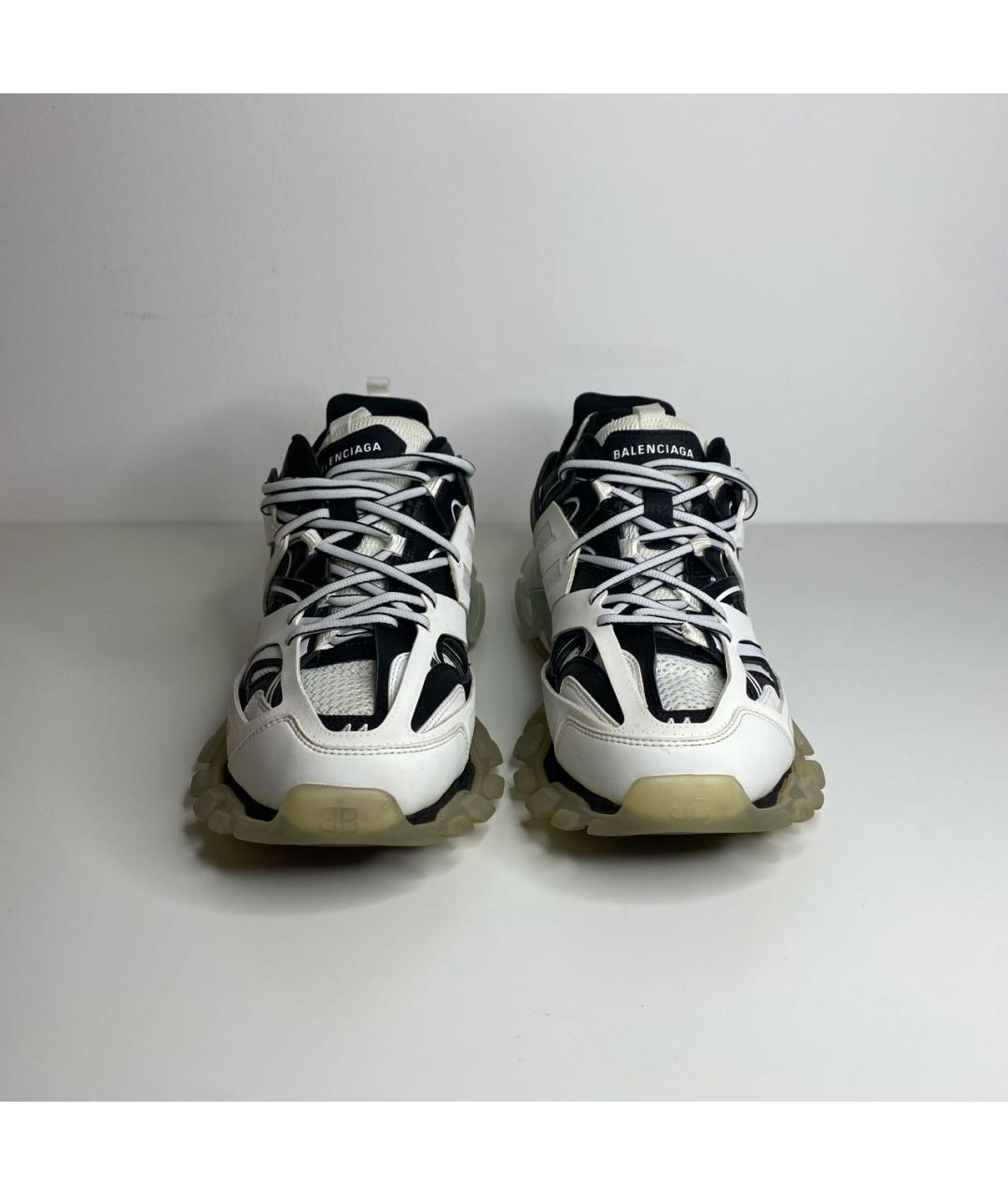 BALENCIAGA Мульти низкие кроссовки / кеды из искусственной кожи, фото 2