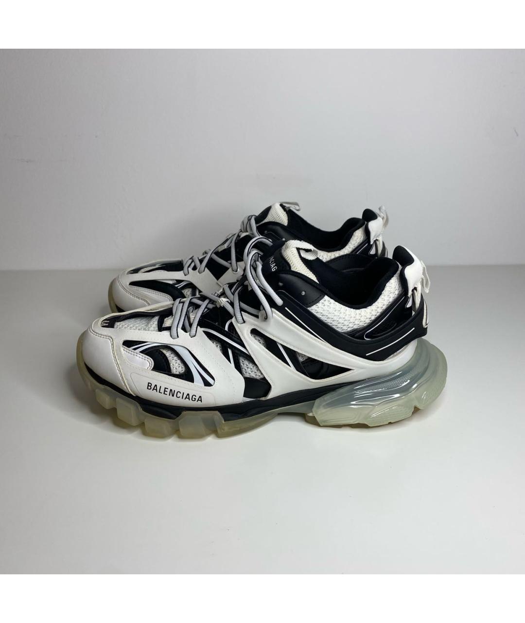 BALENCIAGA Мульти низкие кроссовки / кеды из искусственной кожи, фото 3