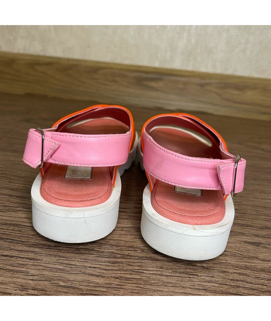 STELLA MCCARTNEY KIDS Розовые сандалии и шлепанцы, фото 4