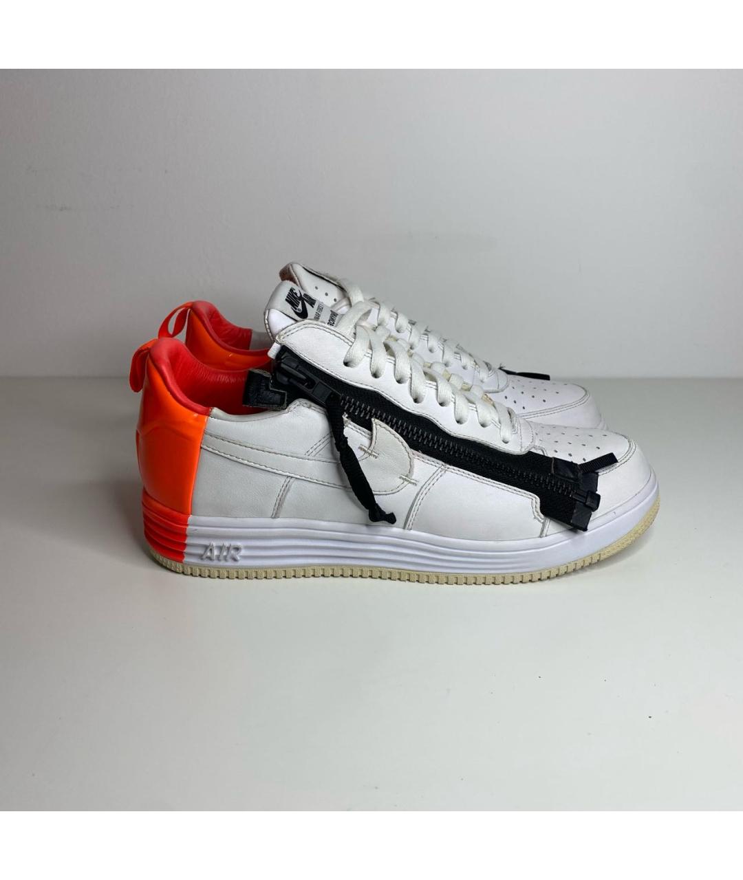 ACRONYM® Белые кожаные низкие кроссовки / кеды, фото 9