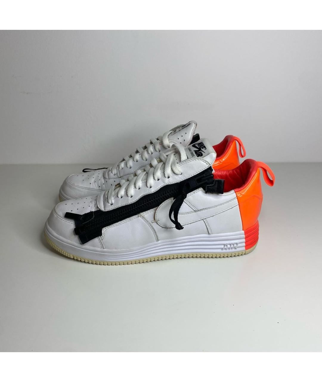 ACRONYM® Белые кожаные низкие кроссовки / кеды, фото 3