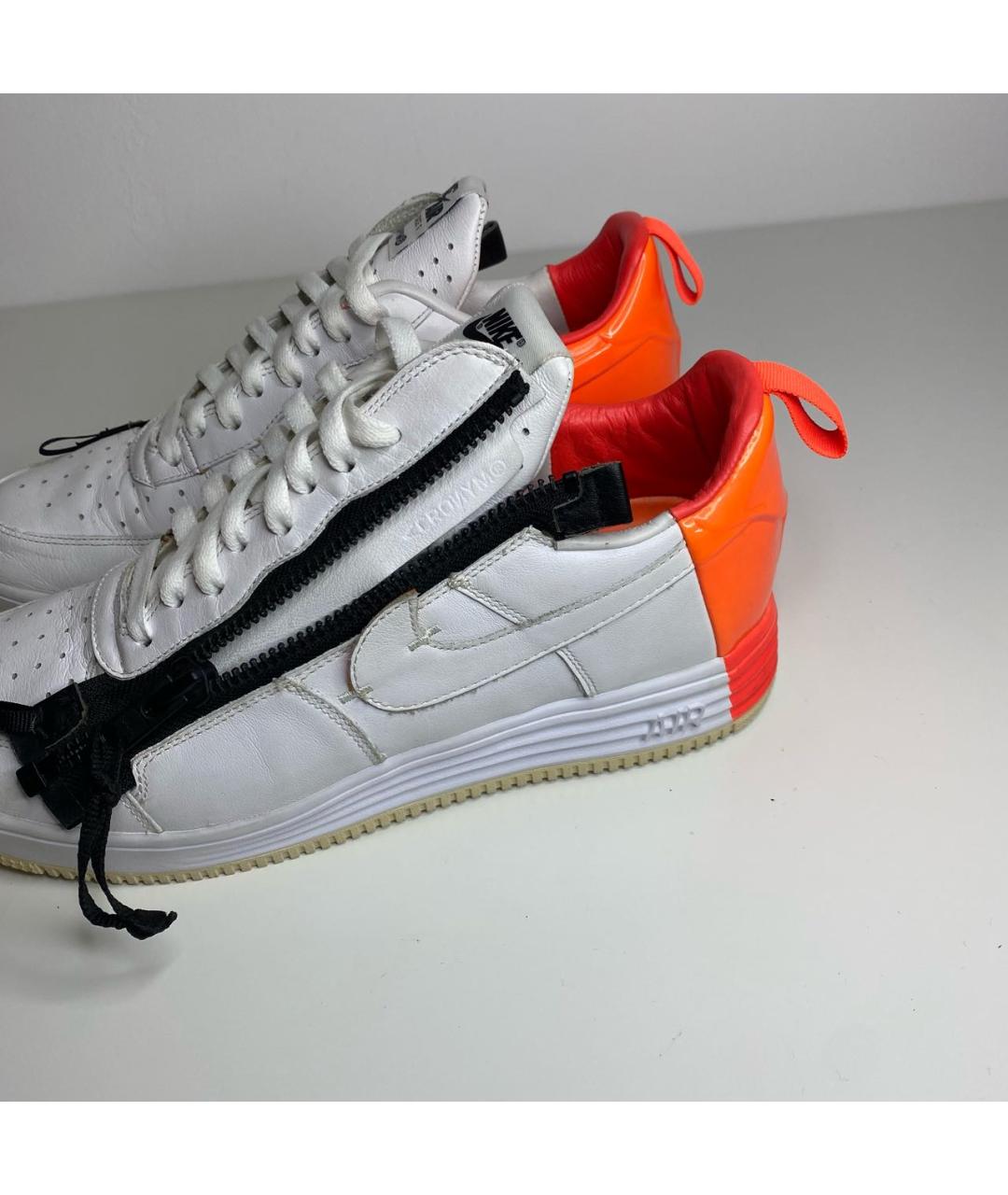 ACRONYM® Белые кожаные низкие кроссовки / кеды, фото 6