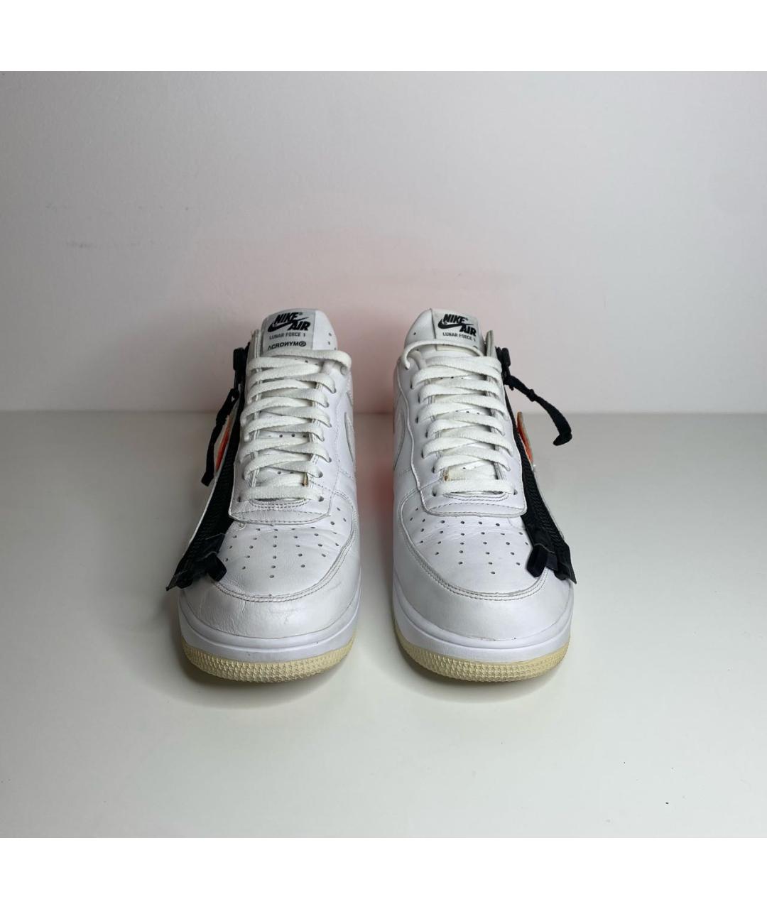 ACRONYM® Белые кожаные низкие кроссовки / кеды, фото 2