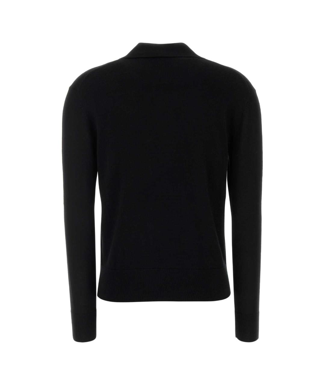 CALVIN KLEIN Черный полиэстеровый джемпер / свитер, фото 2
