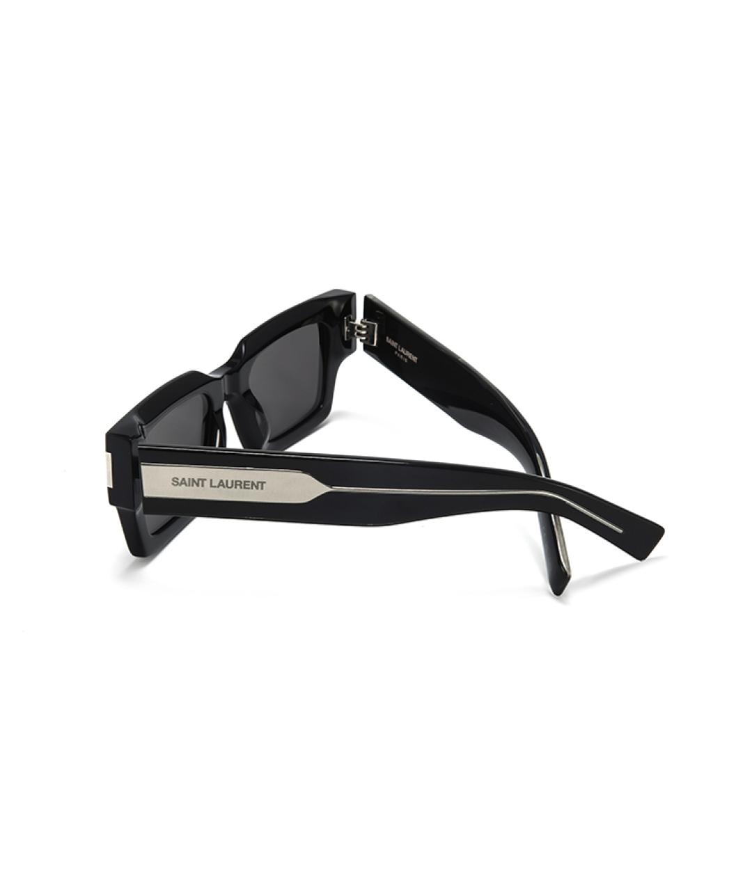 SAINT LAURENT Черные солнцезащитные очки, фото 3