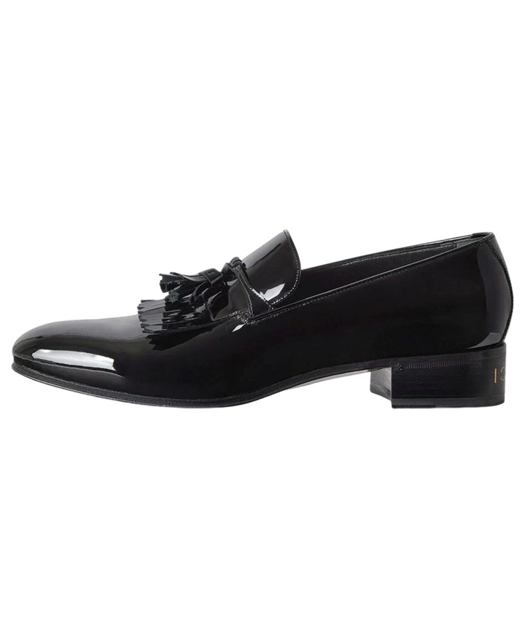 GUCCI Черные кожаные лоферы, фото 6