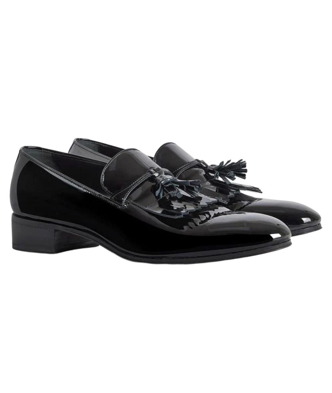 GUCCI Черные кожаные лоферы, фото 2