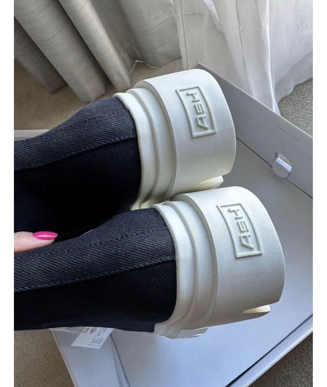 ASH Черные текстильные ботинки, фото 5