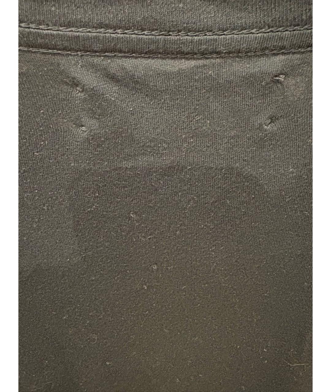 AMIRI Черная хлопковая футболка, фото 4