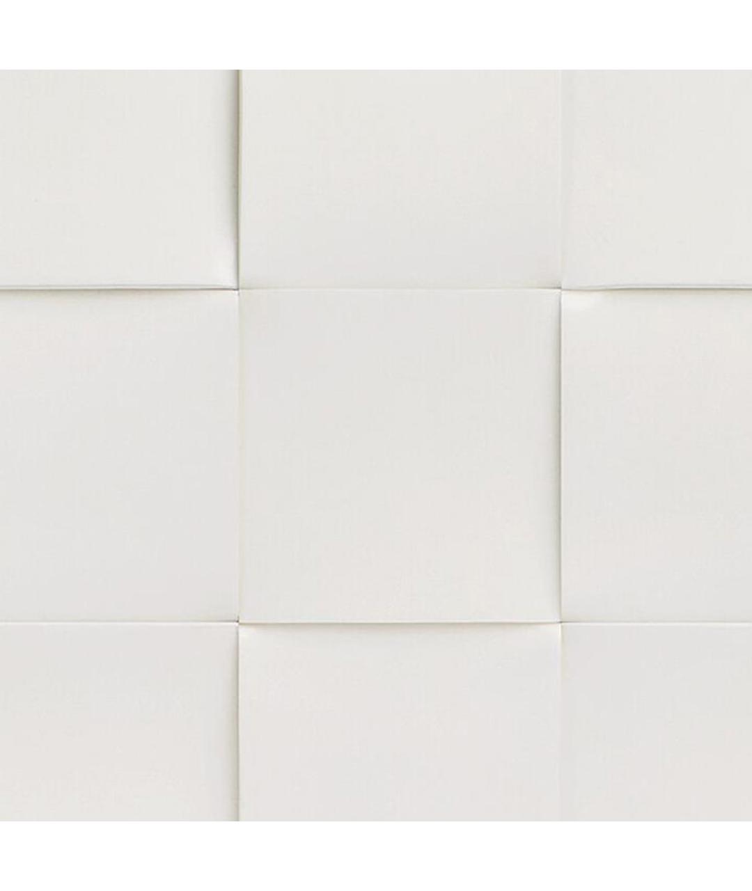 BOTTEGA VENETA Белая кожаная сумка через плечо, фото 5