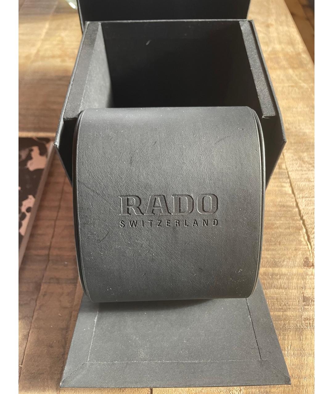 RADO Черные керамические часы, фото 6