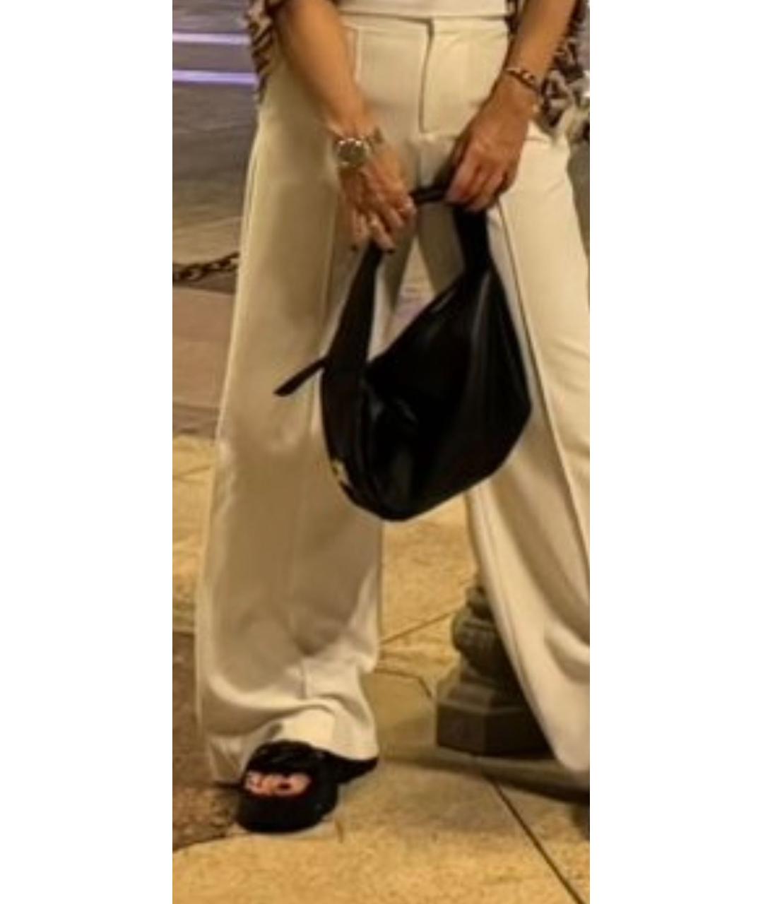 DOLCE&GABBANA Черная кожаная сумка тоут, фото 3