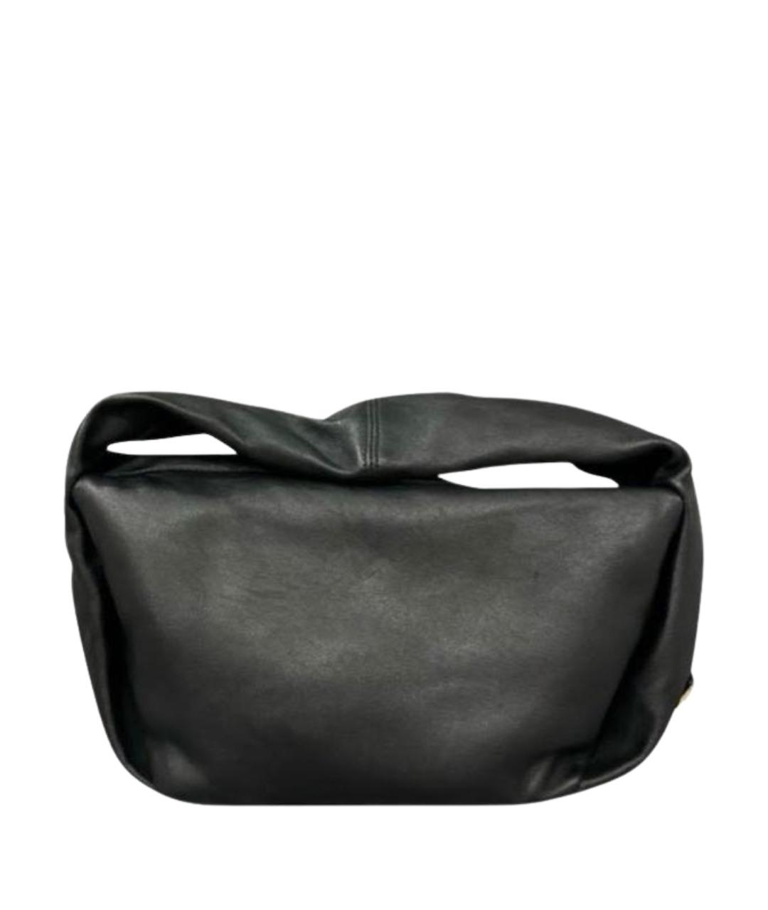 DOLCE&GABBANA Черная кожаная сумка тоут, фото 1