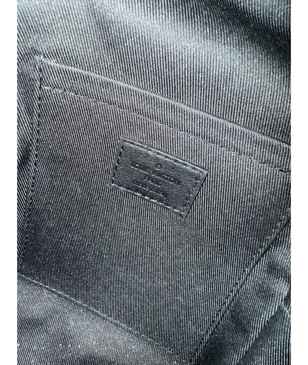 LOUIS VUITTON Коричневый кожаный рюкзак, фото 4