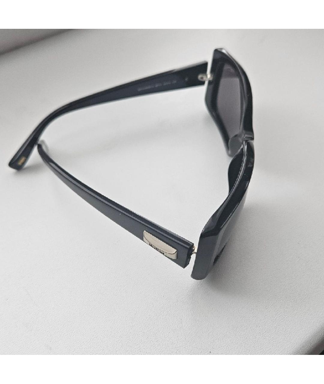 MAX MARA Черные пластиковые солнцезащитные очки, фото 2