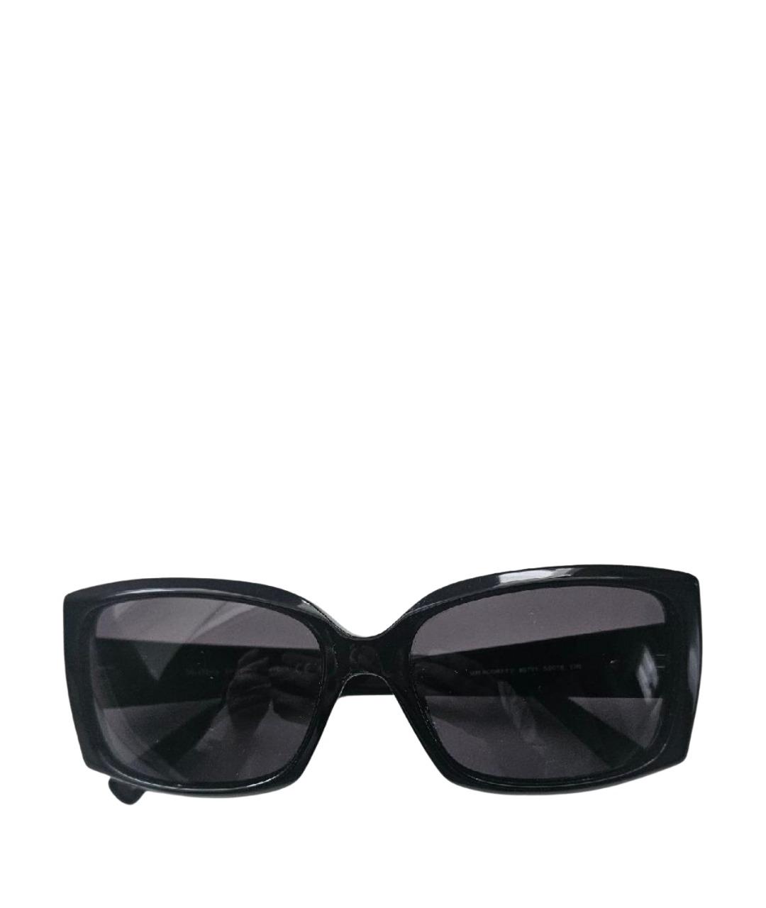 MAX MARA Черные пластиковые солнцезащитные очки, фото 1