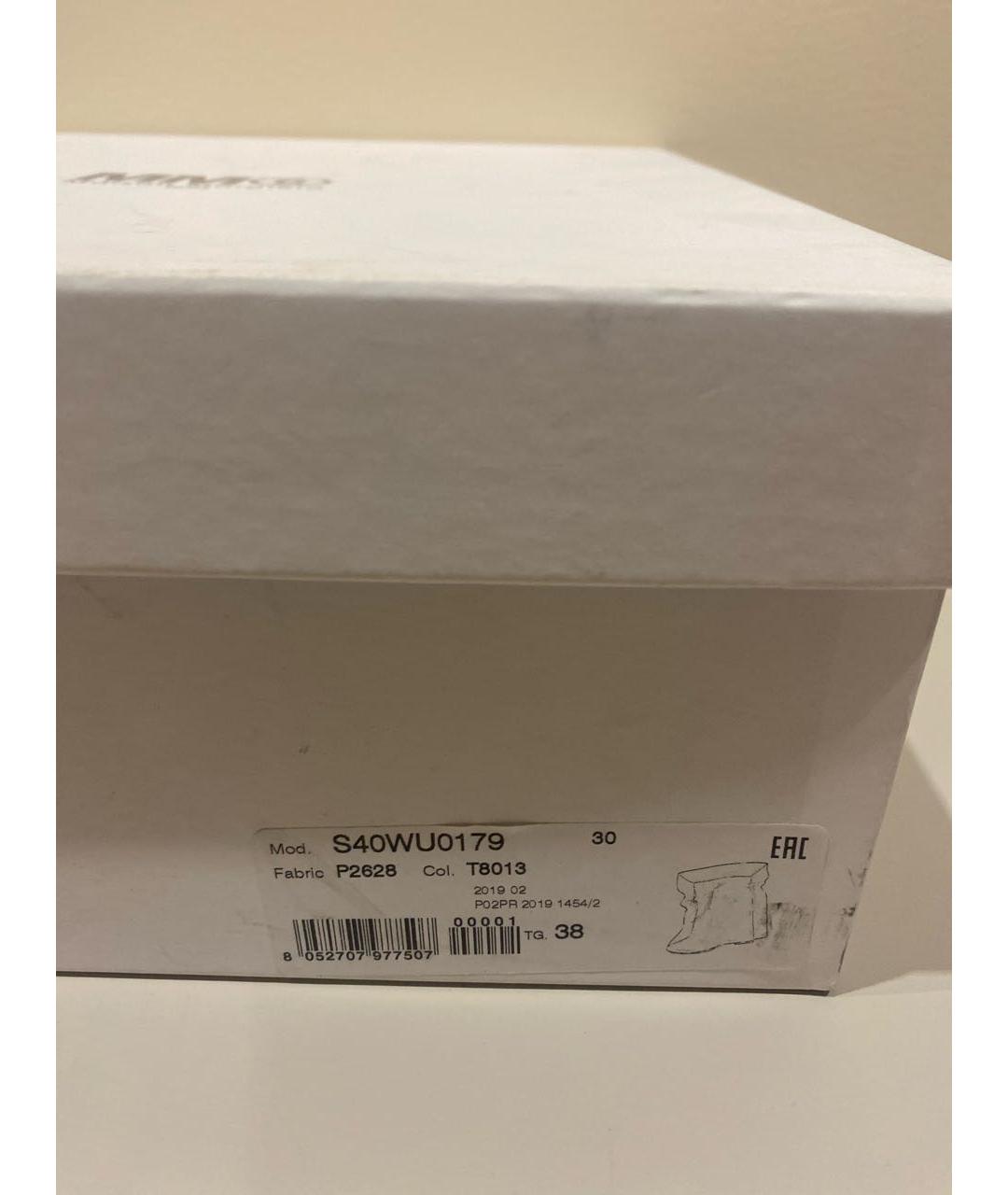 MM6 MAISON MARGIELA Черные кожаные ботильоны, фото 2