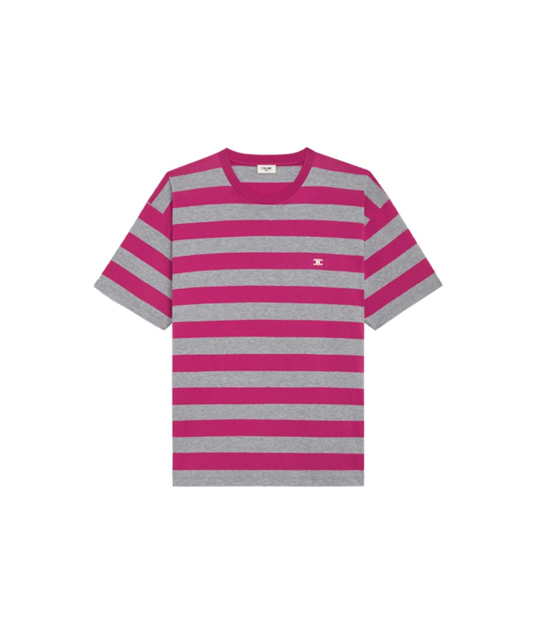 CELINE Мульти хлопковая футболка, фото 1