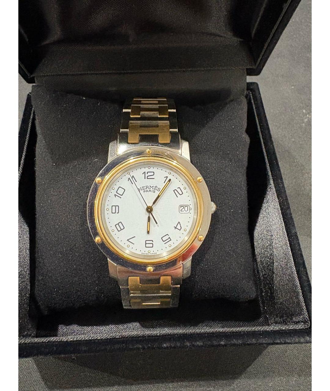 HERMES Серебряные часы, фото 5