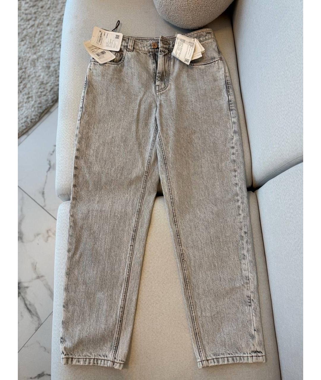 BRUNELLO CUCINELLI Прямые джинсы, фото 9