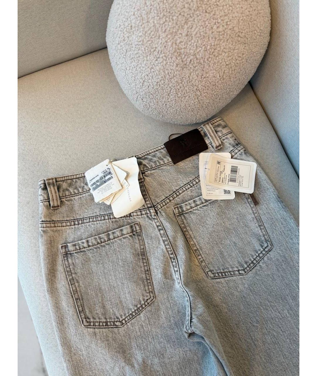 BRUNELLO CUCINELLI Прямые джинсы, фото 5