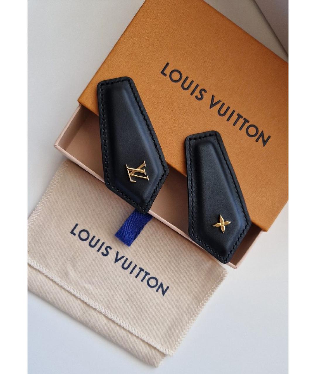 LOUIS VUITTON Черная заколка, фото 2