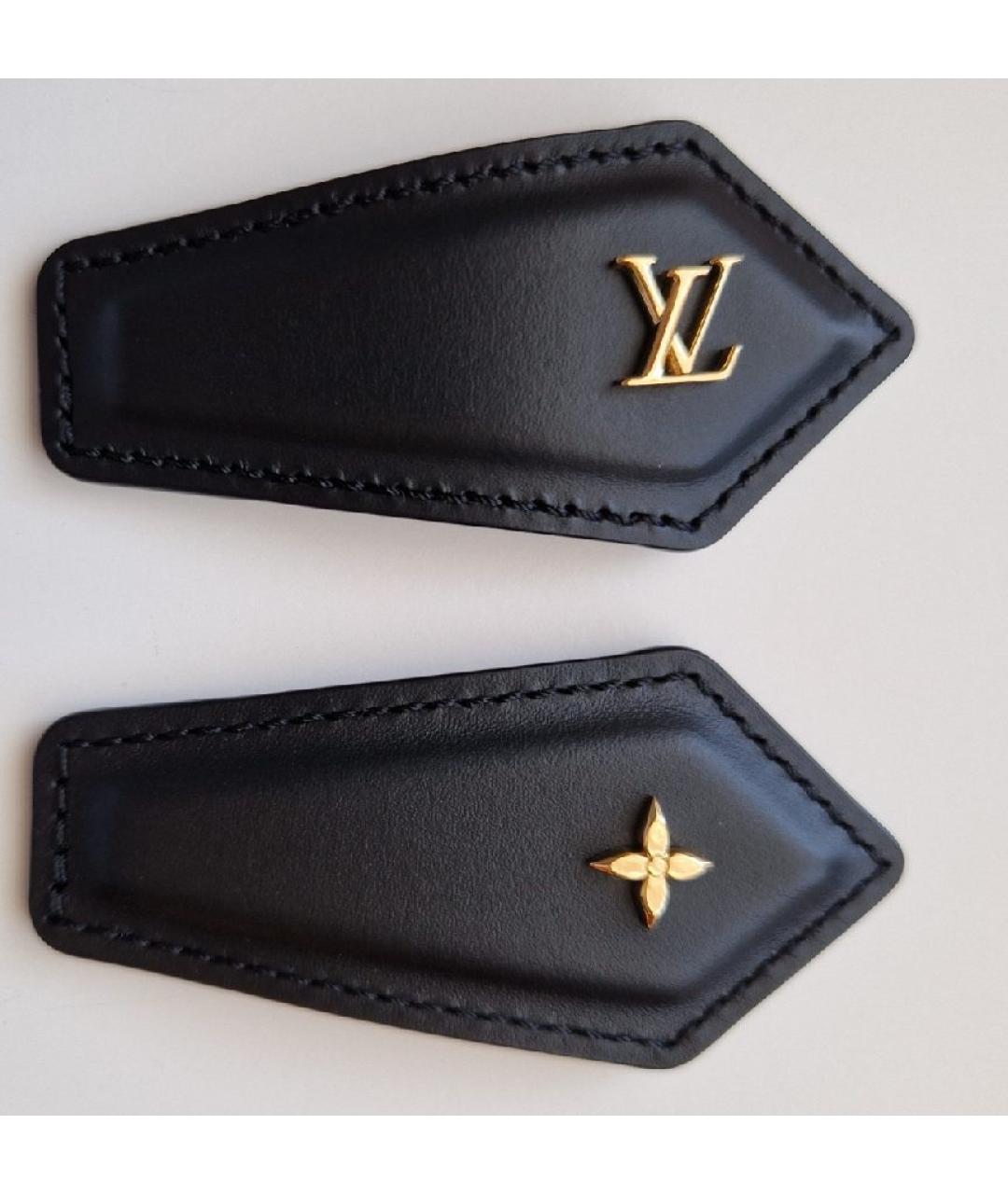 LOUIS VUITTON Черная заколка, фото 6