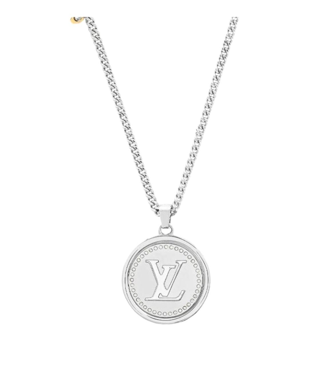 LOUIS VUITTON Серебряная цепочка/подвеска, фото 1