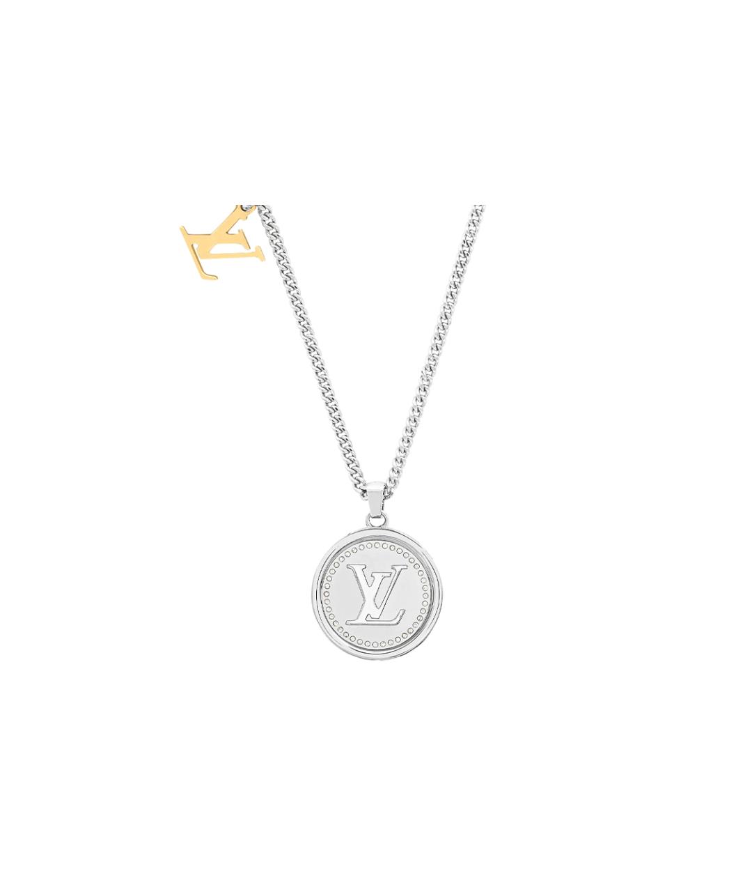 LOUIS VUITTON Серебряная цепочка/подвеска, фото 3