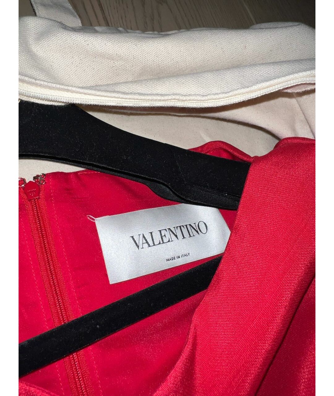 VALENTINO Красное повседневное платье, фото 4
