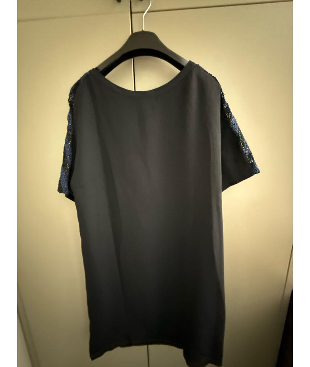 LOUIS VUITTON Черное хлопковое коктейльное платье, фото 2