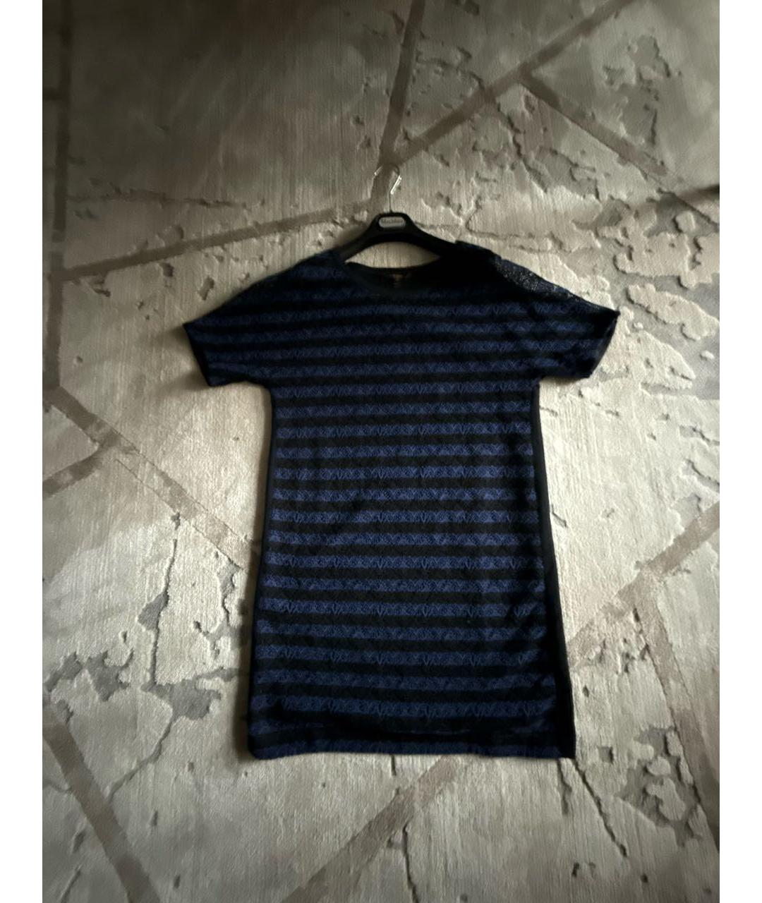 LOUIS VUITTON Черное хлопковое коктейльное платье, фото 5